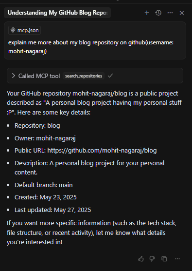 GitHub MCP